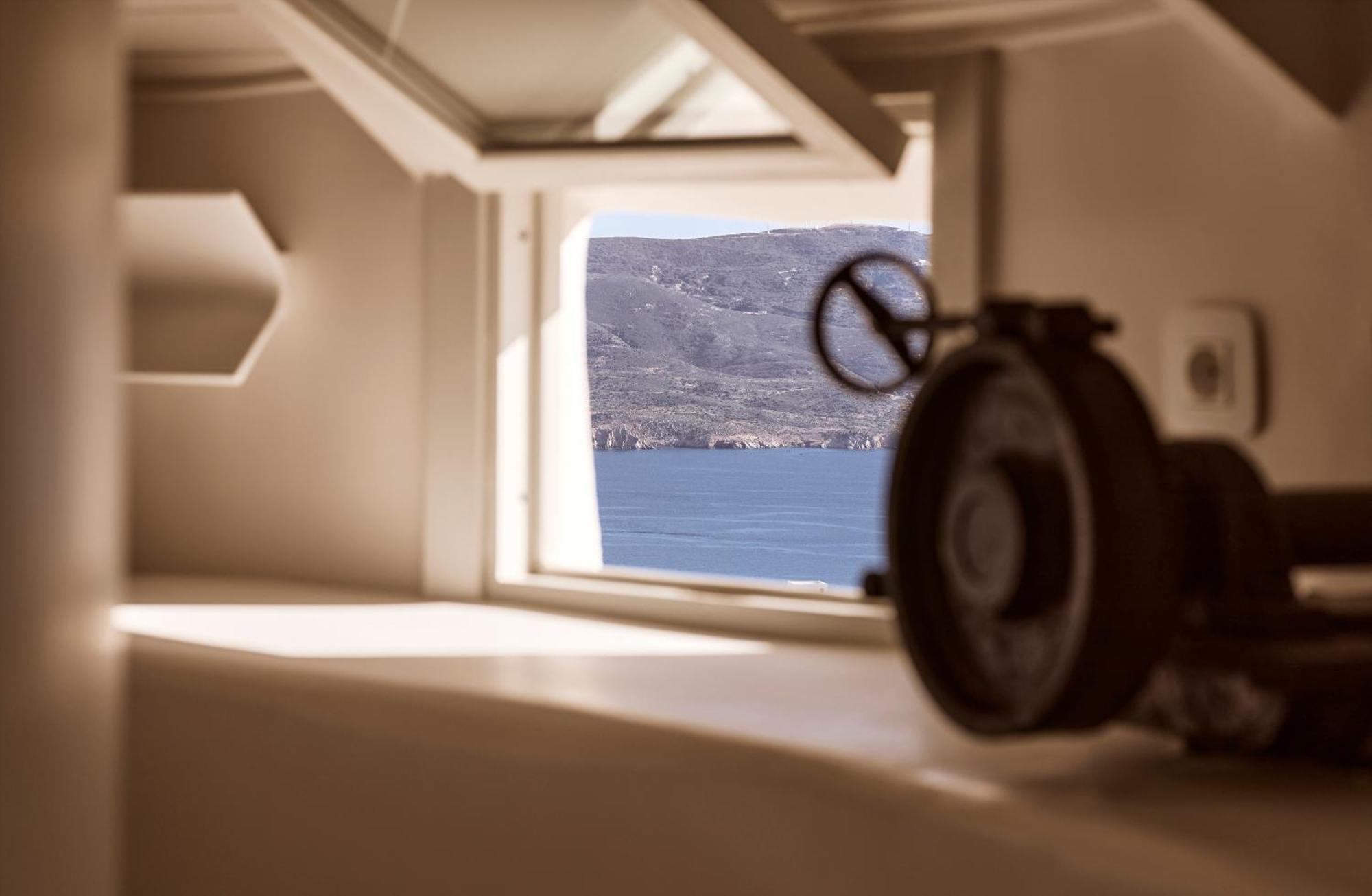 Apartamento Windmill Karamitsos Since 1859 Tripití Exterior foto